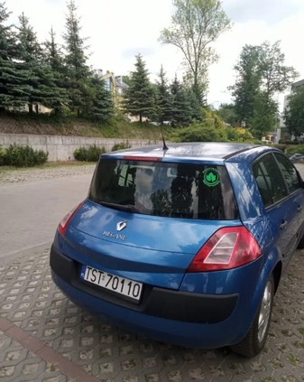 Renault Megane cena 5800 przebieg: 155000, rok produkcji 2004 z Starachowice małe 92